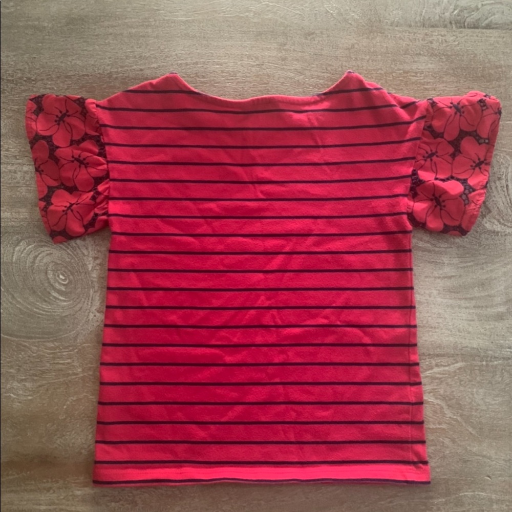 Girls Nautica flared shoulder top - Picture 2 of 4